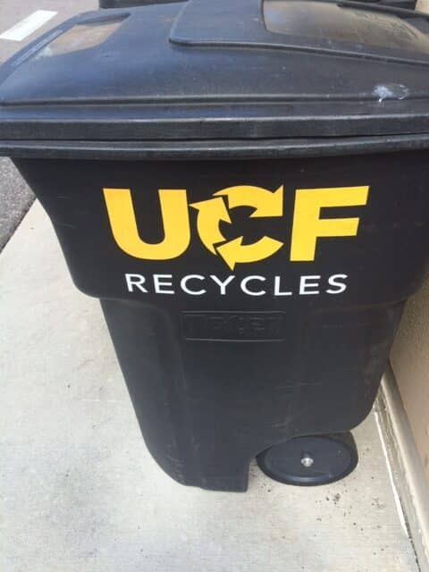 Toter University Logo Two Wheel Cart with Lid